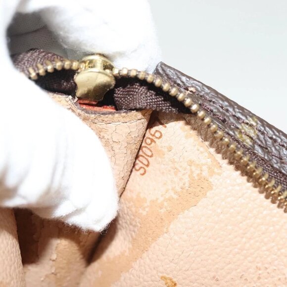 LOUIS VUITTON Monogram Bucket PM Accessory Pouch LV Auth 137294 - Picture 16 of 16